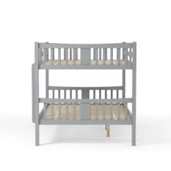 HOMES: Inside + Out Twin Over Twin Kids' Clare Bunk Bed Gray - IoHOMES -Child Furniture Store GUEST 9685aeba d88c 450c b96a d2b5da2da004