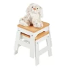 Melissa & Doug Wooden Stools - Set Of 2 - White/Natural -Child Furniture Store GUEST 974d1f19 bb73 4210 b70b 4f83b4f09b7e