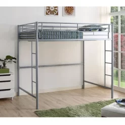 Full Size Metal Platform Loft Bed - Saracina Home -Child Furniture Store GUEST 9827486b 8eef 4c29 bed4 020e3bf12eed