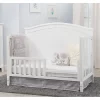 Sorelle Berkley Round Top Panel Standard Full-Sized Crib White -Child Furniture Store GUEST 98917ea0 0bb7 4171 9131 ab21f1dff9e3