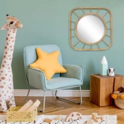 Bamboo Square Kids' Mirror - Pillowfort™ 9 Bamboo Square Kids' Mirror - Pillowfort™ -Child Furniture Store GUEST 99a249e2 98b5 435c a932 7b528c78c6c6