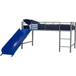 Kids' Melia Junior Metal Loft Bed With Slide - Room & Joy -Child Furniture Store GUEST 99d43731 fbfd 4faa 905a 6a3fd3460ae2