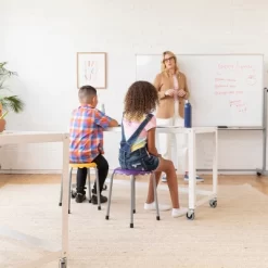 ECR4Kids Daisy Stackable Stool Set, Flexible Seating, 17in Seat Height, 8-Piece -Child Furniture Store GUEST 9adfcdf8 3175 48a8 ab0b 8d674e3586b8