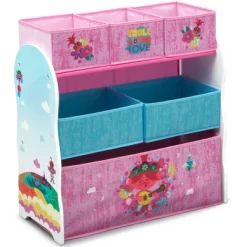 Disney Trolls World Tour Design And Store 6 Bin Toy Organizer - Delta Children -Child Furniture Store GUEST 9b39b2eb a7a2 4178 a2a5 2d41d0b4367e