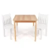 3pc Journey Big Kids' Table And Chair Set Tan - Humble Crew