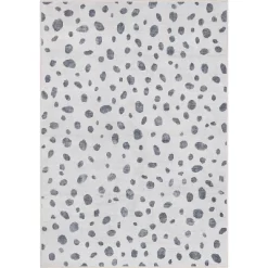 Well Woven Dalmatian Dots Apollo Kids Collection Ivory Black Area Rug -Child Furniture Store GUEST 9bbc3033 7094 4265 b994 e0578f242a84
