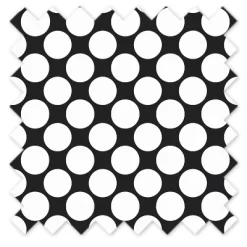 Bacati - Black Large Dots 100 Percent Cotton Universal Baby US Standard Crib Or Toddler Bed Fitted Sheet -Child Furniture Store GUEST 9d462bf5 9241 4b23 bf2c 1d18ecb69cd6
