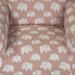 Nuea Elephant Print Kids' Chair Pink - HOMES: Inside + Out -Child Furniture Store GUEST 9e5e69e5 0b00 40a9 af6f 0625edb11b40