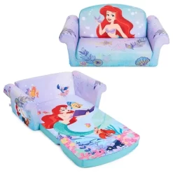 Marshmallow Furniture Disney's 2 In 1 Flip Open Compressed Foam Sofa And Sleeper Bed With Washable Cover -Child Furniture Store GUEST 9f6551e9 4f94 46c3 a612 0541773adee2