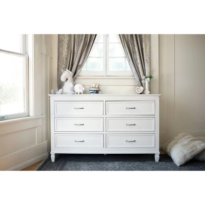 Namesake Darlington 6-Drawer Assembled Dresser - Warm White 8 Namesake Darlington 6-Drawer Assembled Dresser - Warm White - Image 6