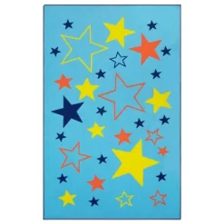 All Star Non-Slip Kids Playroom Decor Washable Indoor Area Rug By Blue Nile Mills -Child Furniture Store GUEST a1804f6f 5749 4c33 8c56 fef03b0deb65