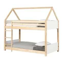 Sweedi House Bunk Beds White/Natural - South Shore -Child Furniture Store GUEST a556f193 99eb 4050 b953 125cd858b166