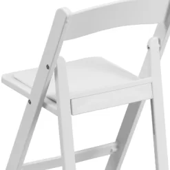Emma And Oliver 11 Pack Kids White Resin Folding Chair With White Vinyl Padded Seat -Child Furniture Store GUEST a7e89709 5190 4873 b593 59980e02d673
