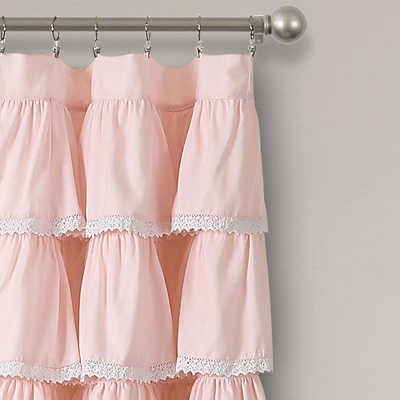 52"x84" Ruffle Window Curtain Panel - Lush Décor 3 52"x84" Ruffle Window Curtain Panel - Lush Décor