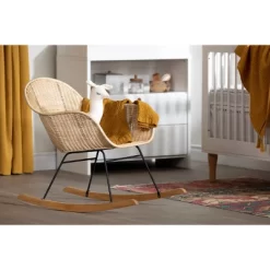 South Shore Balka Rocking Accent Chair - Rattan -Child Furniture Store GUEST ac48cf9a f87d 440c bc7a 66e9bd30f1d8