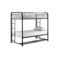 Twin Betony Bunk Bed With Storage Bins Black - Room & Joy -Child Furniture Store GUEST ac9c2472 fb7e 4569 8f37 703a5548769f