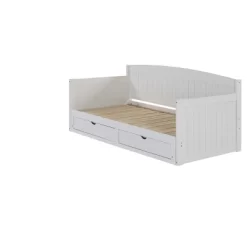 King Harmony Daybed With Conversion White - Alaterre Furniture -Child Furniture Store GUEST ae3bdfb9 cbc5 48f1 a072 3ae4810d69d1