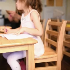 ECR4Kids Three Rung Ladderback Chair, Classroom Seating, Natural, 2-Pack -Child Furniture Store GUEST aee9c682 1905 4ab4 b198 2960dd48ccb7