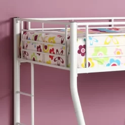 Twin Over Full Analise Metal Bunk Bed - Saracina Home -Child Furniture Store GUEST b024b6d0 e73c 4eec 8a6d 55a6feb16d71