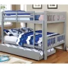 HOMES: Inside + Out Twin Over Twin Kids' Clare Bunk Bed Gray - IoHOMES -Child Furniture Store GUEST b13b9cd5 652d 4763 a054 dc916373fcdc