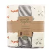 Touched By Nature Baby Boy Organic Cotton Swaddle Wraps, Fox, 0-3 Months -Child Furniture Store GUEST b275f349 1f7e 40e6 83d4 aa4971c35bbb