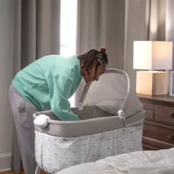 Ity By Ingenuity Snuggity Snug Soothing Vibrations Bassinet - Nimbu -Child Furniture Store GUEST b28c0396 e168 4b04 a4eb 9a554577528c