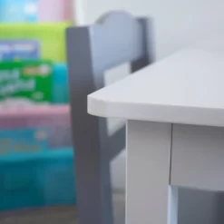 5pc Kids' Wood Table And Chair Set White/Gray - Humble Crew 10 5pc Kids' Wood Table And Chair Set White/Gray - Humble Crew -Child Furniture Store GUEST b36ac15b 5437 46a2 9fd6 c1068f177f01