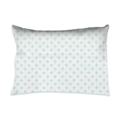 Bacati - Petals Aqua Muslin 3 Pc Toddler Bed Sheet Set 100 Percent Cotton -Child Furniture Store GUEST b3a871e7 e870 416f 9738 ee323a0de117