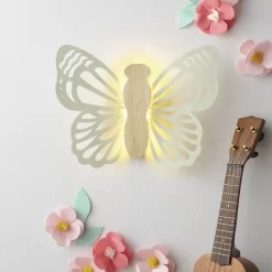 Butterfly Wood Lit Kids' Wall Decor Cream - Pillowfort™ 11 Butterfly Wood Lit Kids' Wall Decor Cream - Pillowfort™ -Child Furniture Store GUEST b3cbb6e1 bc0c 4879 995b 9742aeb143db