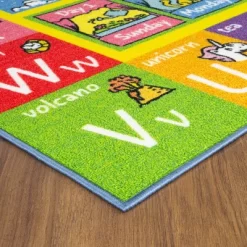 KC CUBS Boy & Girl Kids ABC Alphabet, Seasons, Months & Days Educational Learning & Fun Game Play Nursery Bedroom Classroom Rug Carpet -Child Furniture Store GUEST b48c4937 a9c4 43f1 9e32 c5b8dcf0fb0d