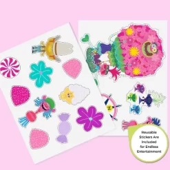 Disney Trolls World Tour Design And Store 6 Bin Toy Organizer - Delta Children -Child Furniture Store GUEST b5b84594 5af9 4952 8f24 137da7670865