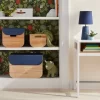 Medium Natural Wood Kids' Storage With Lid Navy - Pillowfort™ -Child Furniture Store GUEST b5bcd381 a914 404d b44e 860cc1938c6e