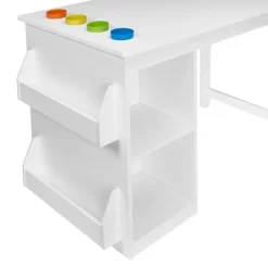 Kids' Art Activity Table With Storage White - RiverRidge Home -Child Furniture Store GUEST b5decb36 2a31 440c b81d d11273454525