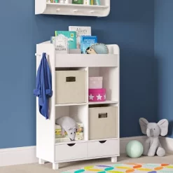 Kids' Book Nook Cubby Storage Cabinet With Bookrack - RiverRidge Home -Child Furniture Store GUEST b8381782 6b6c 48b1 b3c2 bb02b7ca4b28