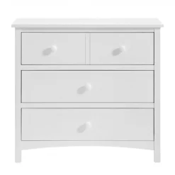 Oxford Baby Castle Hill 3 Drawer Dresser With Changing Top - Barn White