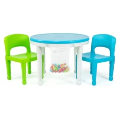 3pc Kids' 2 In 1 Round Activity Table With Chairs - Humble Crew 16 3pc Kids' 2 In 1 Round Activity Table With Chairs - Humble Crew -Child Furniture Store GUEST b8b9ef00 0cdd 4225 ad70 059df2c7db93