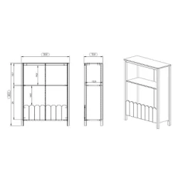 Melbourne Bookcase White - Powell 15 Melbourne Bookcase White - Powell -Child Furniture Store GUEST b9c3fcf8 82da 48a6 838d 2119cc0a3b8f