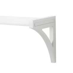36" Topsy Turvey 2 In 1 Kids' Shelf With Brackets For Underneath Or Facing Upward White - InPlace -Child Furniture Store GUEST ba6c7036 9b68 49fd 91b6 8f0c0e174954