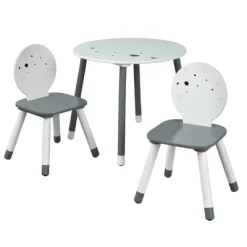3pc Talori Kids' Table And Chair Set Gray/White - Buylateral -Child Furniture Store GUEST bbd1976b 7484 4af7 9cc4 f4e6f28802d9