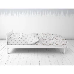 Bacati - Football Brown/Gray Muslin 4 Pc Toddler Bedding Set -Child Furniture Store GUEST bcfdb59b d0fc 4598 aaa5 edb68f3781d1