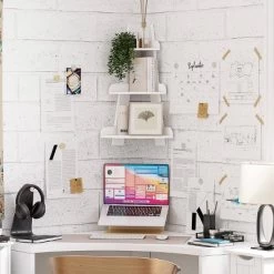 Kids' Corner Ladder Wall Shelf White - RiverRidge Home -Child Furniture Store GUEST bf8ef306 3a5d 43d3 bf13 31ee86bc1a99