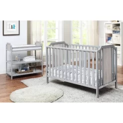 Suite Bebe Brees 3-in-1 Convertible Island Crib - Gray/Graystone -Child Furniture Store GUEST bfd1ef33 0071 4a9e 85b9 995bffd3a36a