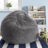 XL Fuzzy Kids' Bean Bag Gray - Pillowfort™ 1 XL Fuzzy Kids' Bean Bag Gray - Pillowfort™ -Child Furniture Store GUEST bff175fe 567c 45d6 9ac8 675f265321af