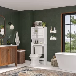 2pk Kids' 10" Floating Wall Mount Bookshelf Set White - RiverRidge Home -Child Furniture Store GUEST c056a91e ea0a 4b66 b64e b77dea9a254c