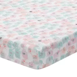 Lambs & Ivy Watercolor Pastel Pink/Mint Rainbow 5-Piece Baby Crib Bedding Set -Child Furniture Store GUEST c31a9fd7 d217 498d 9cf9 dec678b28355