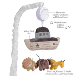 Lambs & Ivy Baby Noah Ark With Animals Musical Baby Crib Mobile Soother Toy 11 Lambs & Ivy Baby Noah Ark With Animals Musical Baby Crib Mobile Soother Toy -Child Furniture Store GUEST c334108d bffd 4c5f b2d3 99659601f272