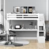 Twin Size Loft Bed With Staircase And Built-in Desk - ModernLuxe -Child Furniture Store GUEST c3cf6420 1d4f 4f9c 9e5d f36353d29d7b