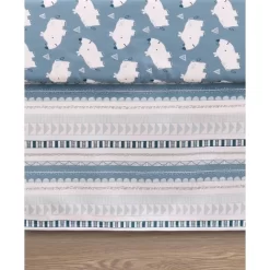 The Peanutshell Crib Bedding Set For Baby Boys' Or Baby Girls'- Blue Rhino Nursery Set - 3pc -Child Furniture Store GUEST c3e3e6a4 ca32 41dd 9508 73e1c6359fb2
