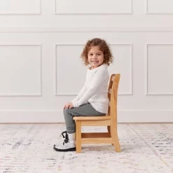 ECR4Kids Three Rung Ladderback Chair, Classroom Seating, Natural, 2-Pack -Child Furniture Store GUEST c3fc50f5 e230 46ad b9b7 539ddec09464