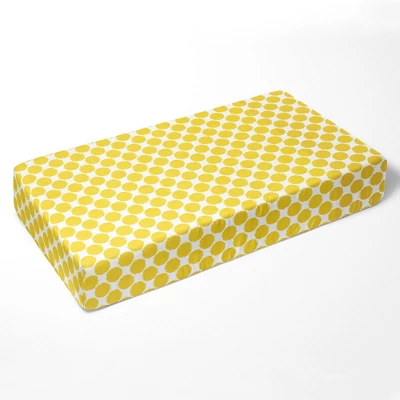 Bacati - Ikat Yellow Dots Muslin 100 Percent Cotton Universal Baby US Standard Crib Or Toddler Bed Fitted Sheet 3 Bacati - Ikat Yellow Dots Muslin 100 Percent Cotton Universal Baby US Standard Crib Or Toddler Bed Fitted Sheet